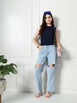 Stylish Glamorous Girls and Womens Black Tops