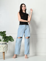 Stylish Glamorous Girls and Womens Black Tops