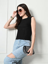 Stylish Glamorous Girls and Womens Black Tops