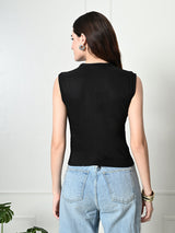 Stylish Glamorous Girls and Womens Black Tops