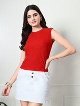 Stylish Glamorous Girls and Womens Red Tops