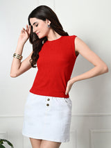 Stylish Glamorous Girls and Womens Red Tops