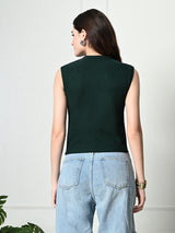 Stylish Glamorous Girls and Womens Green Tops