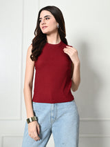 Stylish Glamorous Girls and Womens Maroon Tops