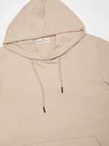 Stitch Hub Beige Loop knit Hoodie - Long Sleeve, Regular Fit