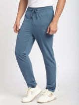 Stitch Hub Denim Loop knit Track Pant for Men