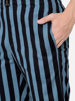 Urban Scottish Men Striped Casual Multi Pyjama-6