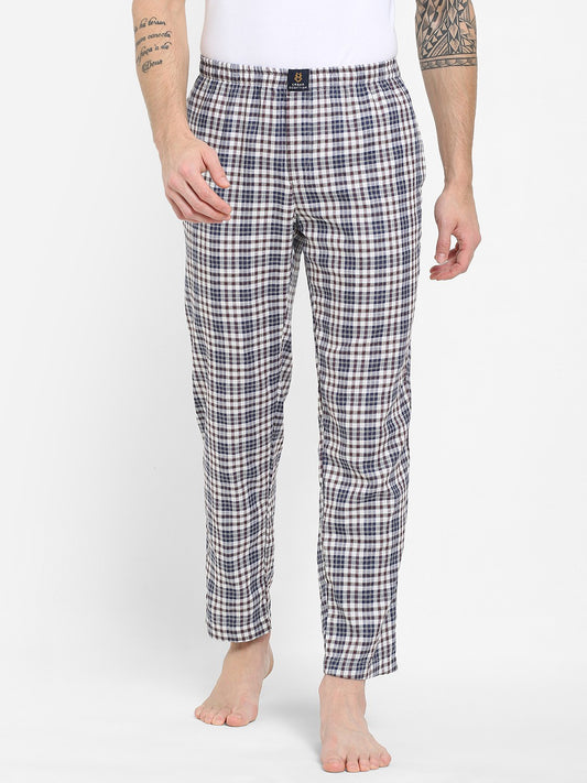 Urban Scottish Men Checkered Casual Multi Pyjama