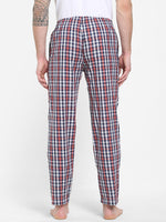 Urban Scottish Men Checkered Casual Multi Pyjama-3