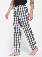 Urban Scottish Men Checkered Grey Pyjama-4