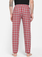 Urban Scottish Men Checkered Red Pyjama-3