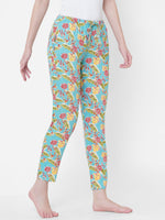 Urban Scottish Women Floral Print Casual Multi Pyjama-5