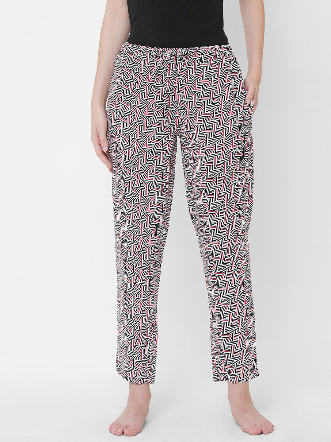 Urban Scottish Women Printed Casual Multi Pyjama