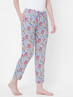Urban Scottish Women Floral Print Casual Multi Pyjama-5