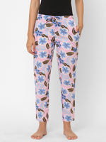Urban Scottish Women Floral Print Lounge Wear Pink Pyjama-2