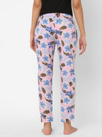 Urban Scottish Women Floral Print Lounge Wear Pink Pyjama-3